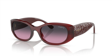 Vogue 0VO5525S 309490 52 Opal Red/ Violet Gradient Grey