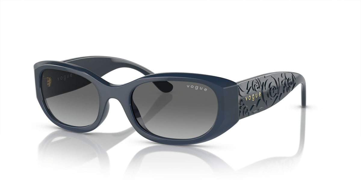 Vogue 0VO5525S 309511 52 Opal Dark Blue/ Grey Gradient Dark Grey 52 / Polycarbonate / Nylon / Nylon