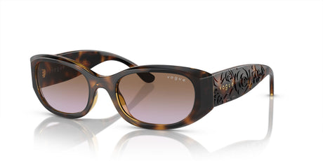 Vogue 0VO5525S W65668 52 Dark Havana/ Violet Gradient Brown 52 / Polycarbonate / Nylon / Nylon