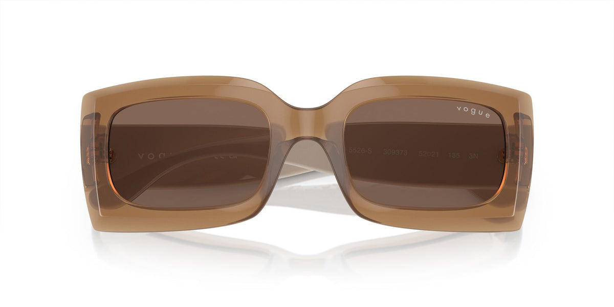 Vogue 0VO5526S 309373 52 Opal Brown/ Dark Brown 52 / Polycarbonate / Nylon / Nylon