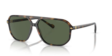 Vogue 0VO5531S 27189A 60 Total Dark Havana/ Dark Green Polarised 60 / Polycarbonate / Nylon / Metal