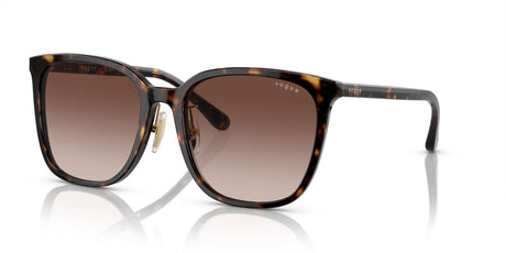 Vogue 0VO5537SD W65613 58 Dark Havana/ Brown Gradient