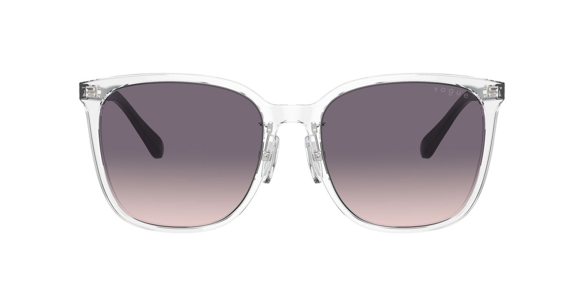 Vogue 0VO5537SD W74536 58 Transparent/ Pink Gradient Dark Violet