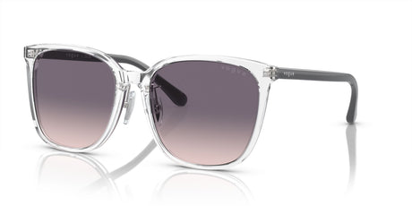 Vogue 0VO5537SD W74536 58 Transparent/ Pink Gradient Dark Violet