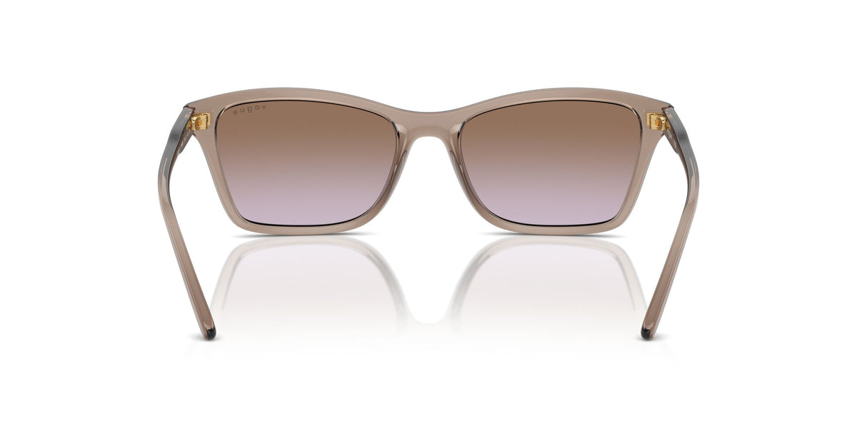Vogue 0VO5551S 294068 54 Transparent Brown/ Violet Gradient Brown