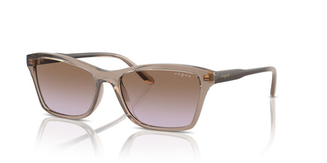 Vogue 0VO5551S 294068 54 Transparent Brown/ Violet Gradient Brown