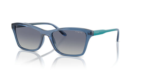 Vogue 0VO5551S 30854L 54 Transparent Blue/ Grey Gradient Blue