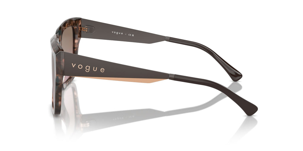 Vogue 0VO5553S 314514 54 Rose Tortoise/ Pink Gradient Brown