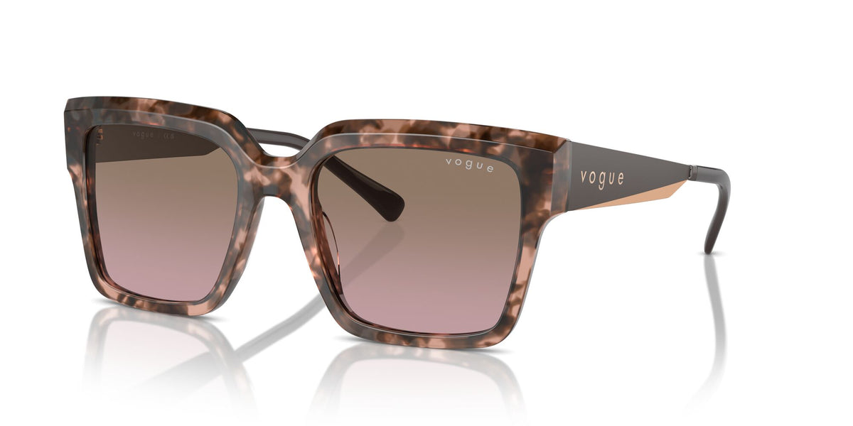Vogue 0VO5553S 314514 54 Rose Tortoise/ Pink Gradient Brown