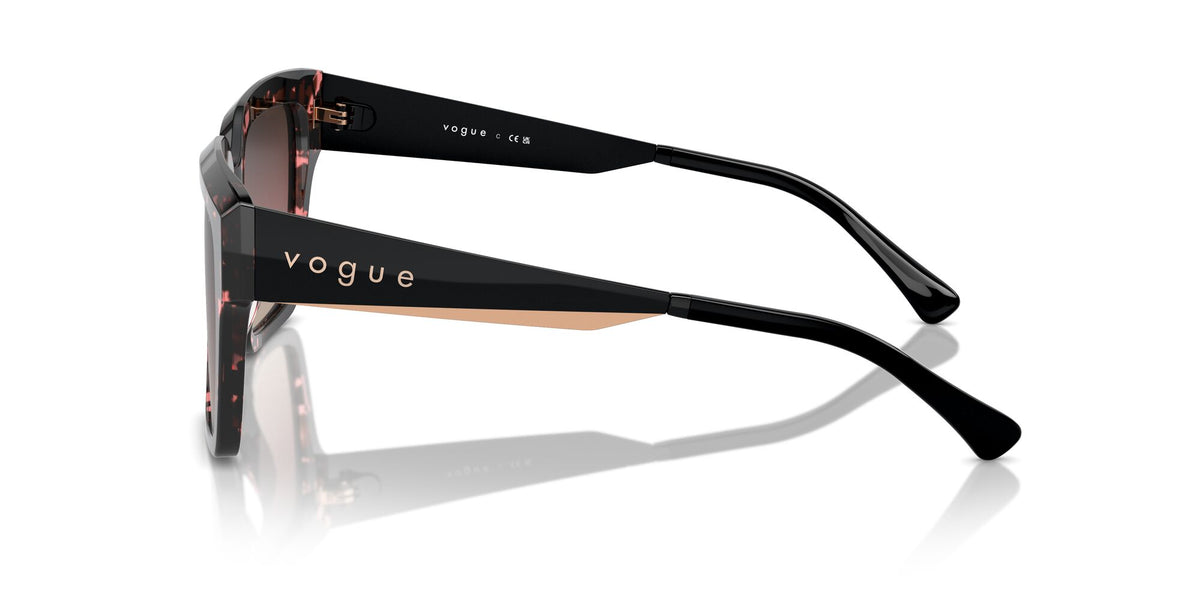 Vogue 0VO5553S 3148E2 54 Red Tortoise/ Brown Gradient Purple Gradient Black