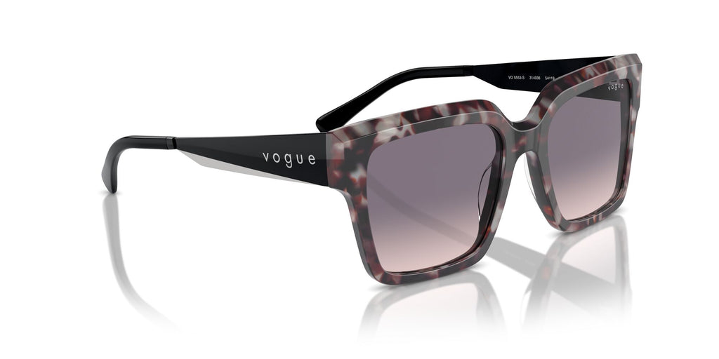 Vogue 0VO5553S 314936 54 Grey Tortoise/ Pink Gradient Grey