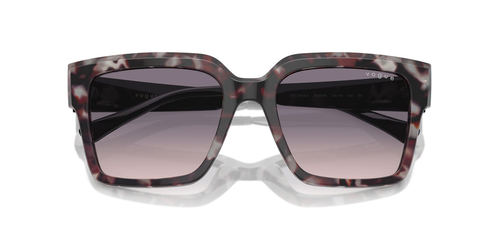 Vogue 0VO5553S 314936 54 Grey Tortoise/ Pink Gradient Grey