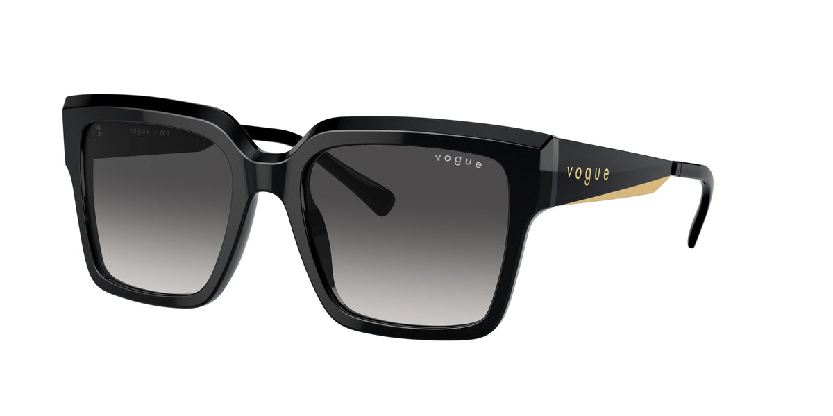 Vogue 0VO5553S W44/8G 54 Black/ Grey Gradient Black