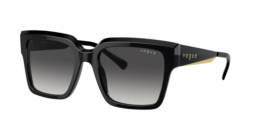 Vogue 0VO5553S W44/8G 54 Black/ Grey Gradient Black