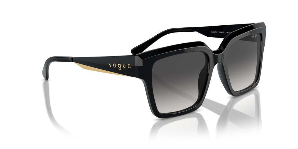 Vogue 0VO5553S W44/8G 54 Black/ Grey Gradient Black