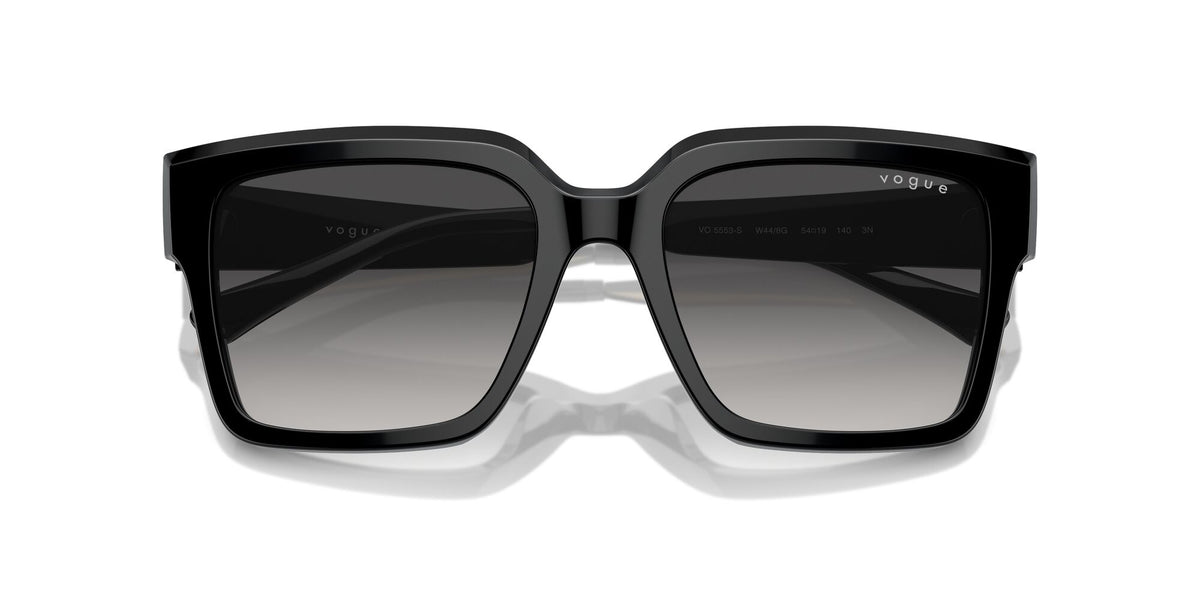 Vogue 0VO5553S W44/8G 54 Black/ Grey Gradient Black