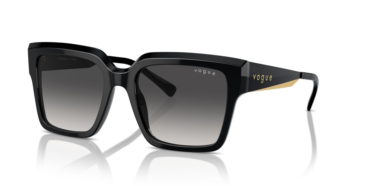 Vogue 0VO5553S W44/8G 54 Black/ Grey Gradient Black