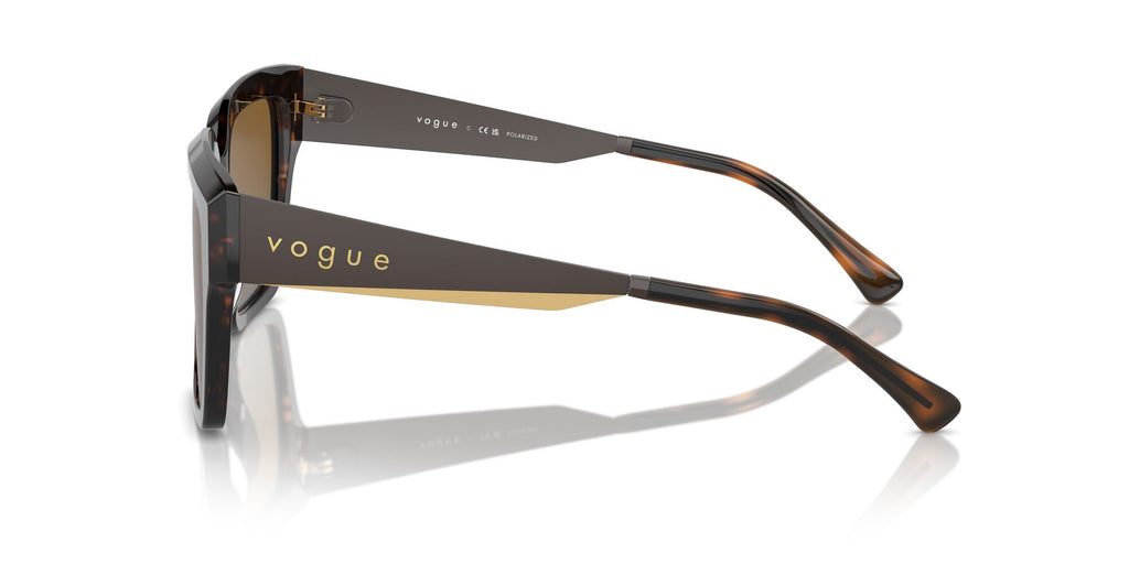 Vogue 0VO5553S W656T5 54 Dark Havana/ Gradient Brown Polarised