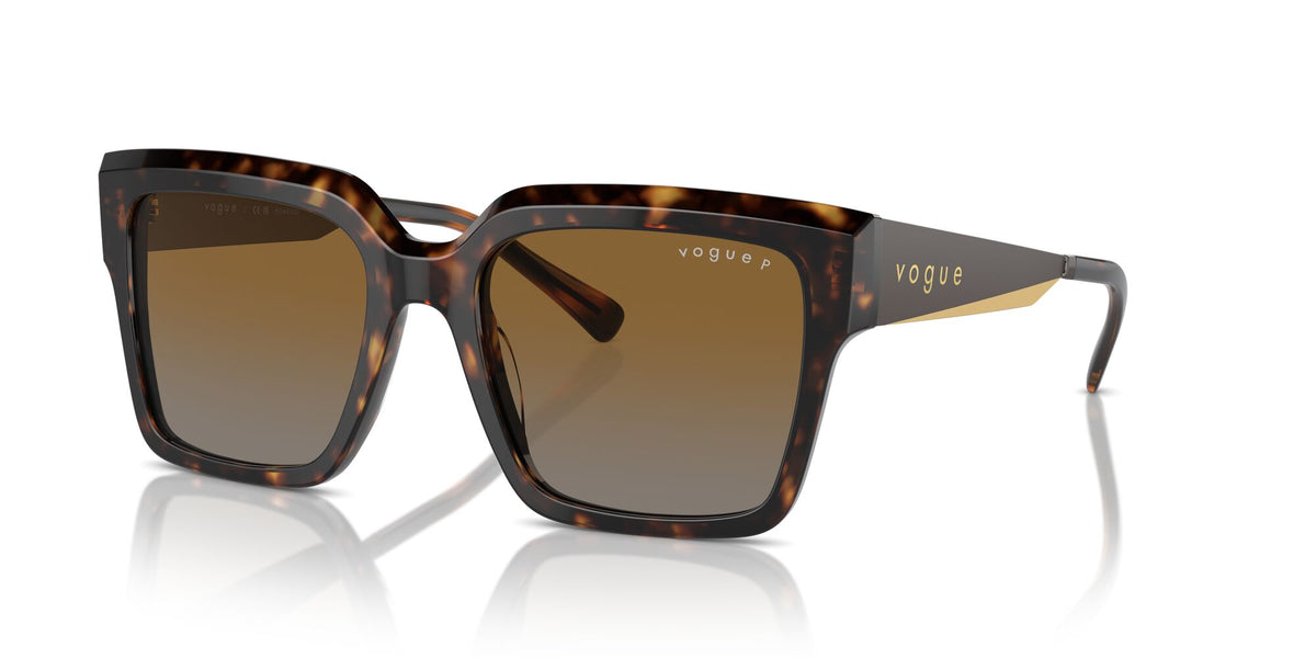 Vogue 0VO5553S W656T5 54 Dark Havana/ Gradient Brown Polarised