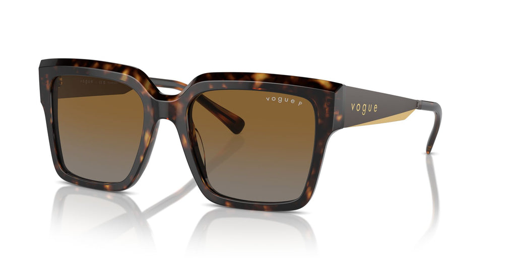 Vogue 0VO5553S W656T5 54 Dark Havana/ Gradient Brown Polarised