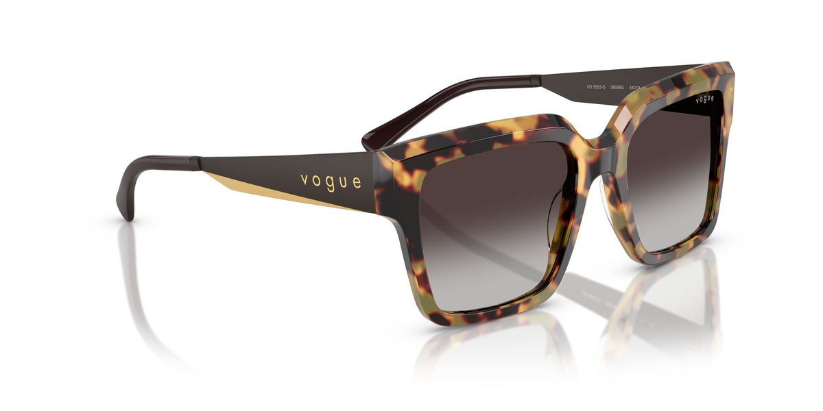 Vogue  VO5553S 26058G 54 Yellow Tortoise / Grey Gradient