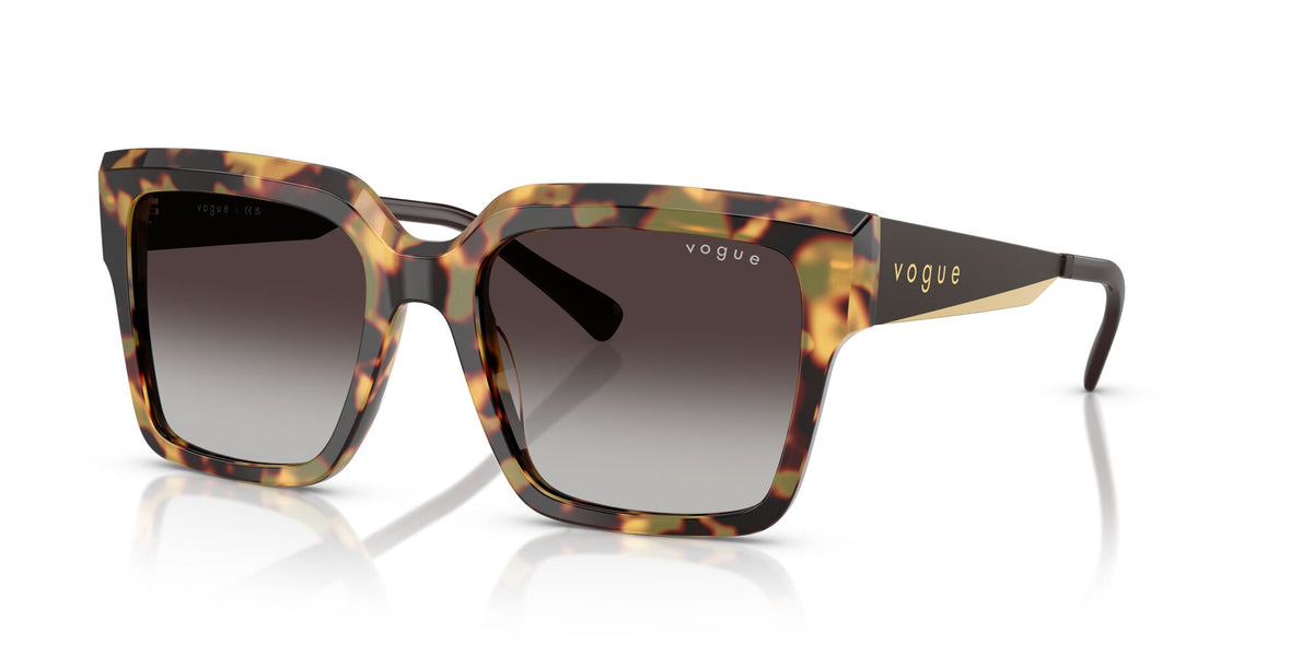 Vogue  VO5553S 26058G 54 Yellow Tortoise / Grey Gradient