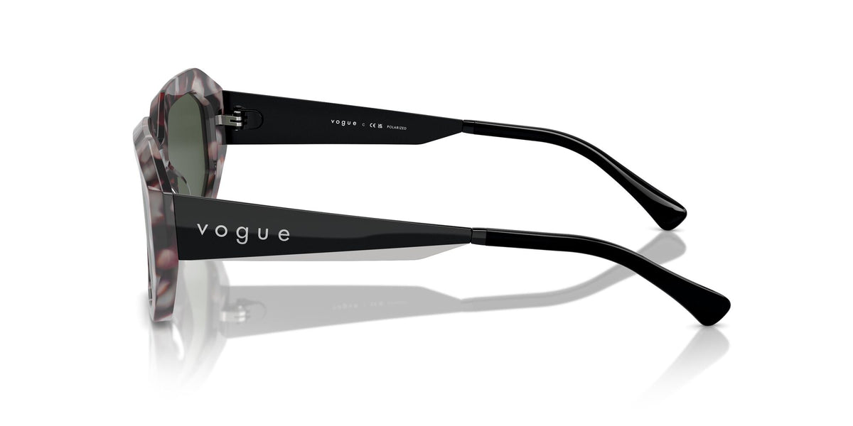 Vogue 0VO5554S 31499A 54 Grey Tortoise/ Dark Green Polarised