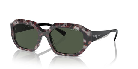 Vogue 0VO5554S 31499A 54 Grey Tortoise/ Dark Green Polarised