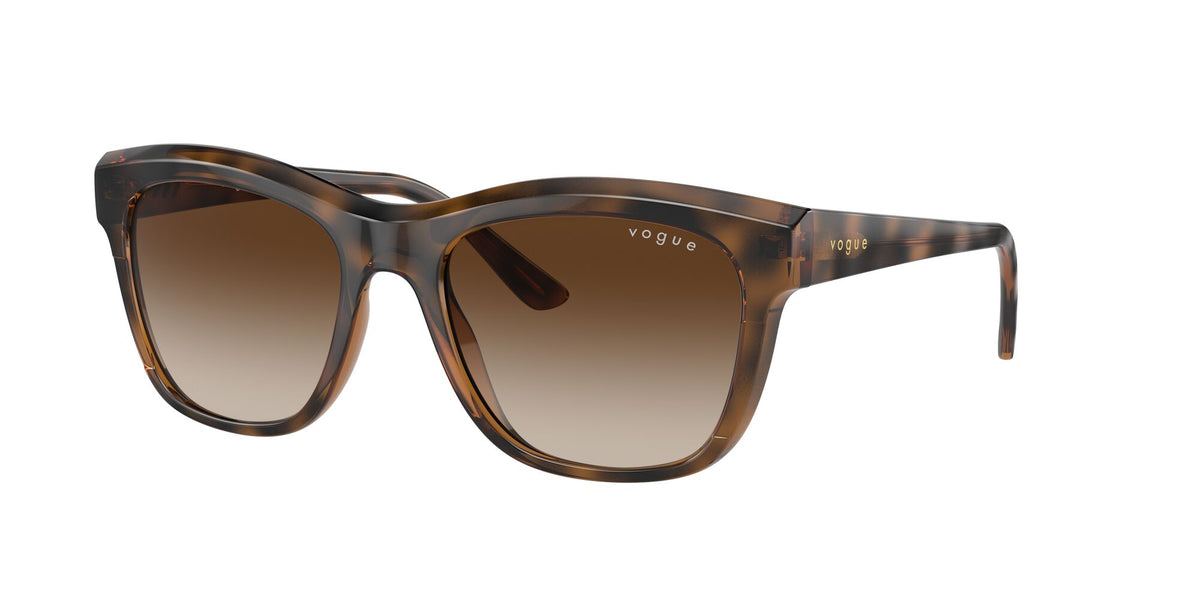 Vogue 0VO5557S 238613 54 Top Dark Havana/Light Brown/ Brown Gradient