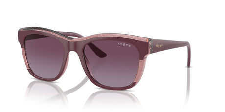 Vogue 0VO5557S 31408H 54 Purple/Transparent Purple Glitter/ Violet Gradient
