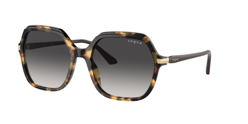 Vogue 0VO5561S 26058G 56 Yellow Tortoise/ Grey Gradient Black