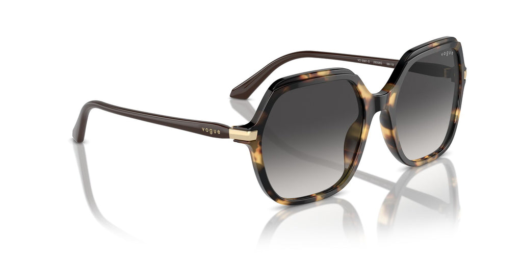 Vogue 0VO5561S 26058G 56 Yellow Tortoise/ Grey Gradient Black