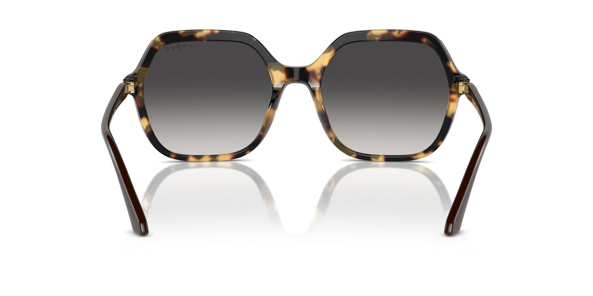 Vogue 0VO5561S 26058G 56 Yellow Tortoise/ Grey Gradient Black