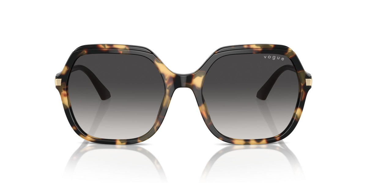 Vogue 0VO5561S 26058G 56 Yellow Tortoise/ Grey Gradient Black