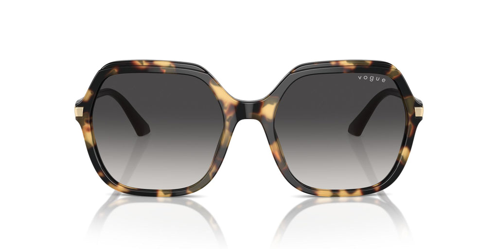 Vogue 0VO5561S 26058G 56 Yellow Tortoise/ Grey Gradient Black