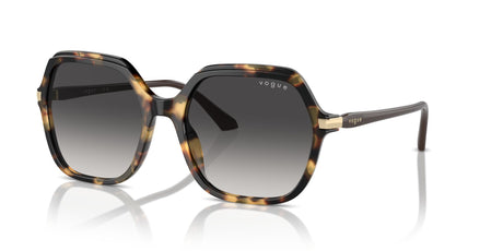 Vogue 0VO5561S 26058G 56 Yellow Tortoise/ Grey Gradient Black
