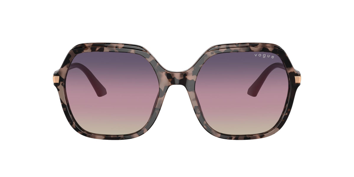 Vogue 0VO5561S 3150U6 56 Pink Tortoise/ Gradient Brown/Violet/Blue