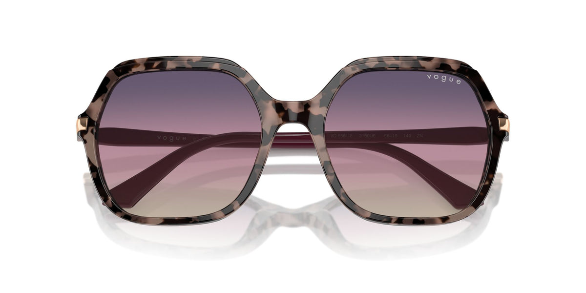 Vogue 0VO5561S 3150U6 56 Pink Tortoise/ Gradient Brown/Violet/Blue