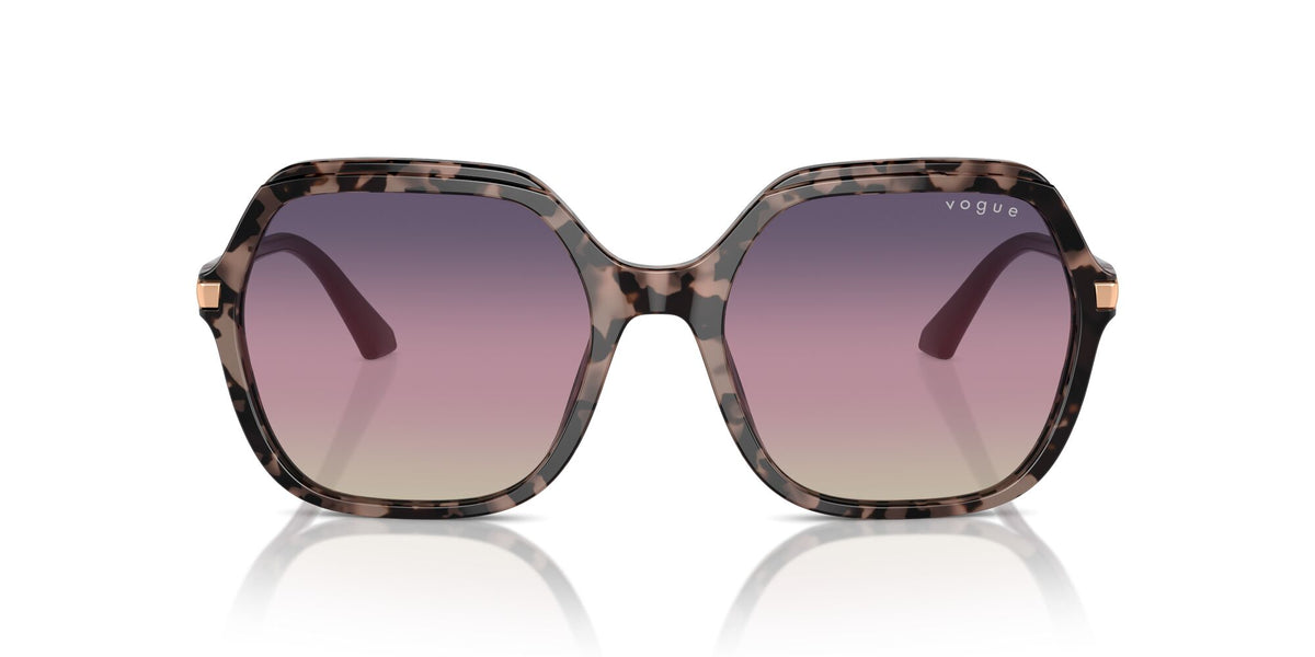Vogue 0VO5561S 3150U6 56 Pink Tortoise/ Gradient Brown/Violet/Blue