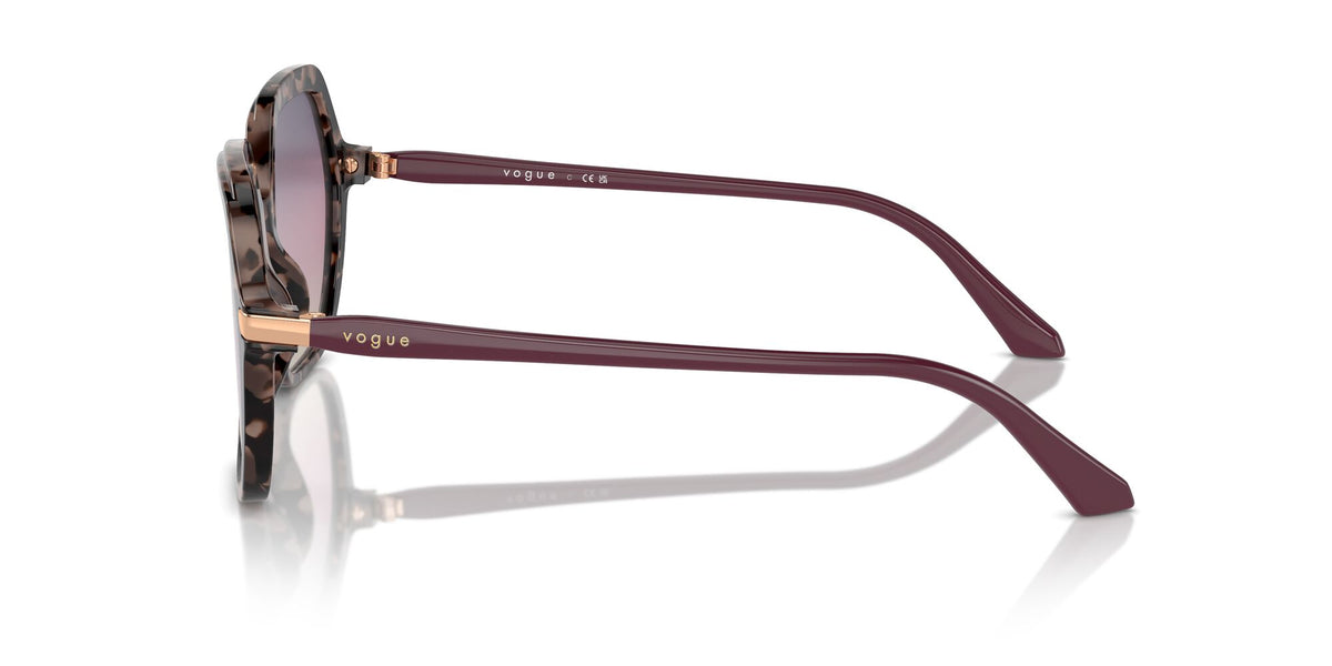 Vogue 0VO5561S 3150U6 56 Pink Tortoise/ Gradient Brown/Violet/Blue