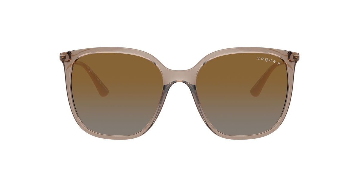 Vogue 0VO5564S 2940T5 54 Transparent Brown/ Grey Gradient Brown Polarised