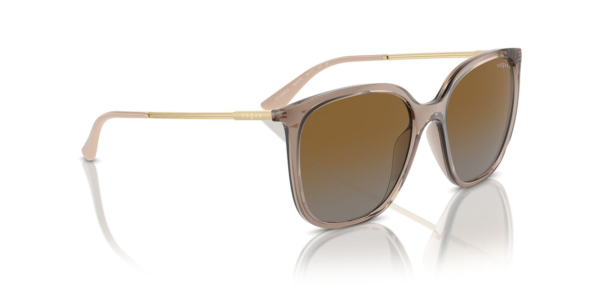 Vogue 0VO5564S 2940T5 54 Transparent Brown/ Grey Gradient Brown Polarised