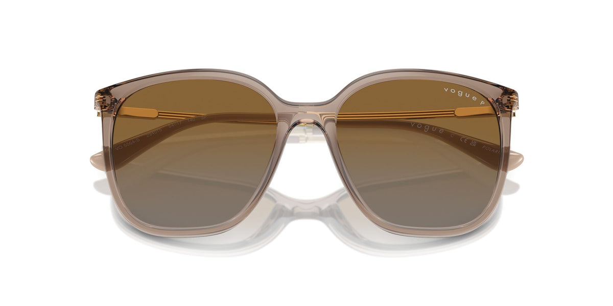 Vogue 0VO5564S 2940T5 54 Transparent Brown/ Grey Gradient Brown Polarised