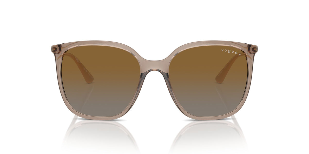 Vogue 0VO5564S 2940T5 54 Transparent Brown/ Grey Gradient Brown Polarised