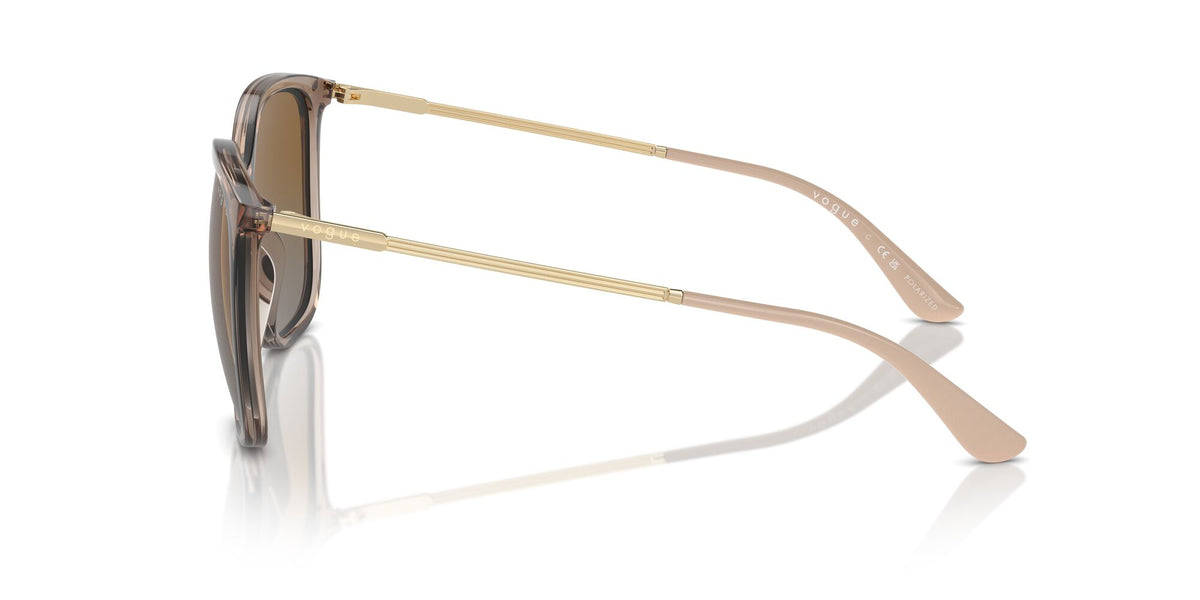 Vogue 0VO5564S 2940T5 54 Transparent Brown/ Grey Gradient Brown Polarised