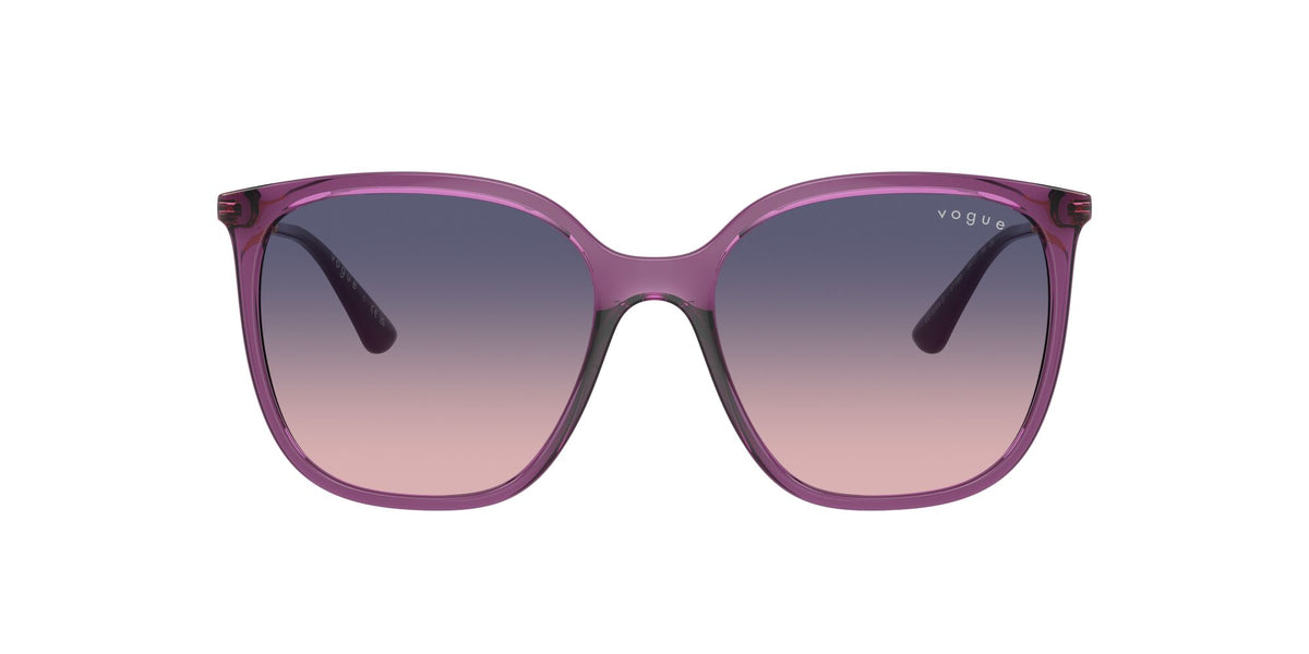 Vogue 0VO5564S 3119I6 54 Transparent Violet/ Pink Gradient Blue