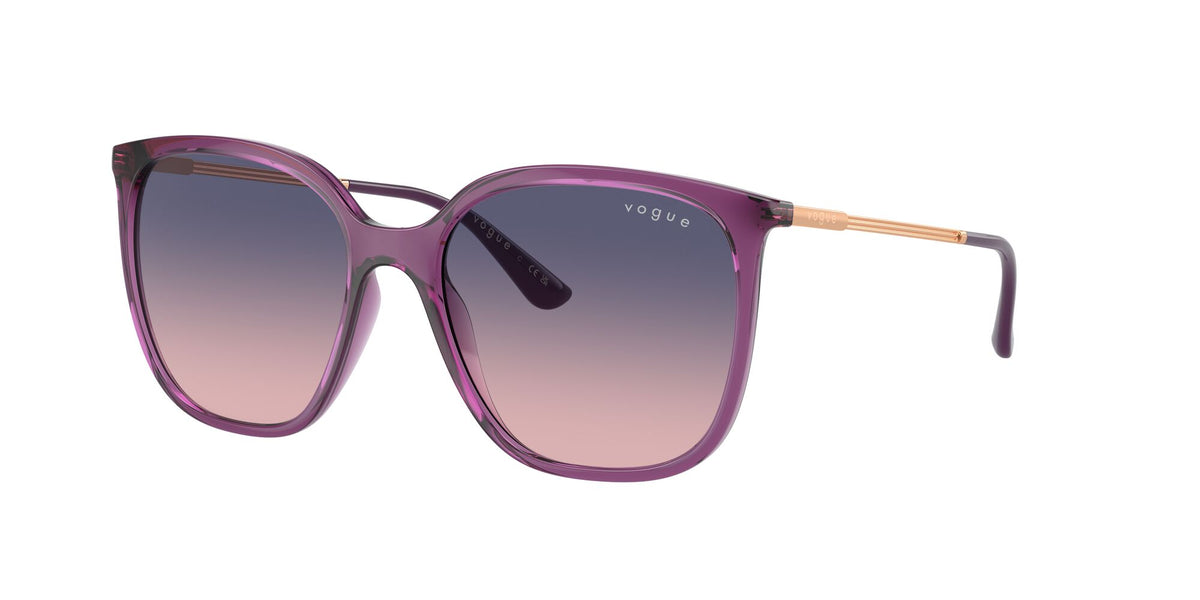 Vogue 0VO5564S 3119I6 54 Transparent Violet/ Pink Gradient Blue