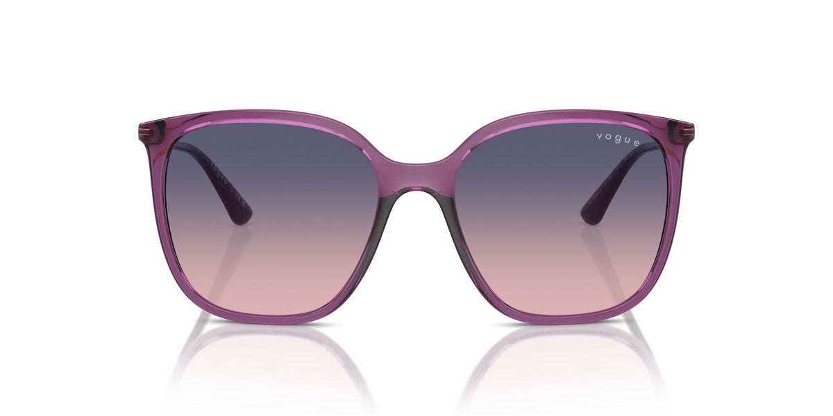 Vogue 0VO5564S 3119I6 54 Transparent Violet/ Pink Gradient Blue