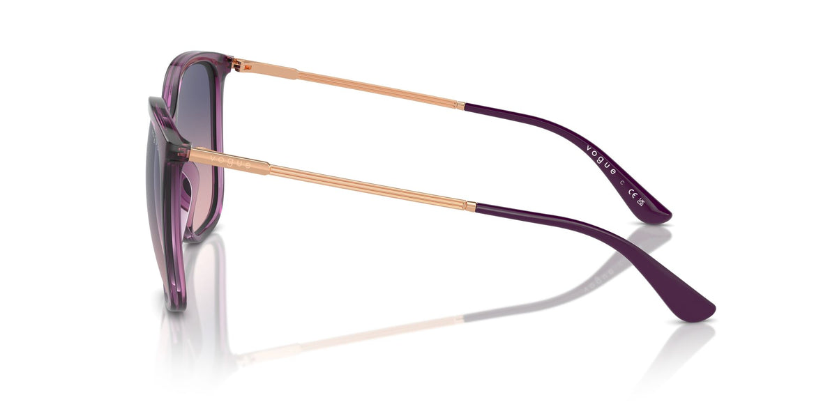 Vogue 0VO5564S 3119I6 54 Transparent Violet/ Pink Gradient Blue