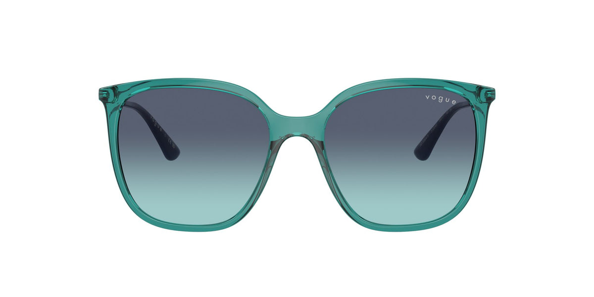 Vogue 0VO5564S 31204S 54 Transparent Petroleum/ Azure Gradient Dark Blue
